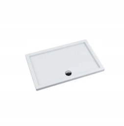 Brodzik Alkotest AQ.201-303002 / AQUAFORM / SLIM / BRODZIK 80X100X5/3 PROSTOKĄTNY, FI90, BIAŁY / KNG.B-02-K-80X100-5/3-WHITE-90