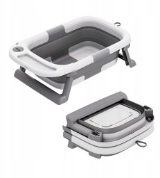 OEM Wanienka Do Kąpieli Składana Dla Dziecka Tulano Bathe 25 Grey