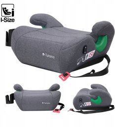 Fotelik samochodowy Summer Baby Fotelik Samochodowy Podstawka Tulano Cabby 25 Grey 125-150Cm I-Size