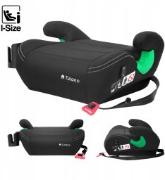 Fotelik samochodowy Summer Baby Fotelik Samochodowy Podstawka Tulano Cabby 25 Black 125-150Cm I-Size