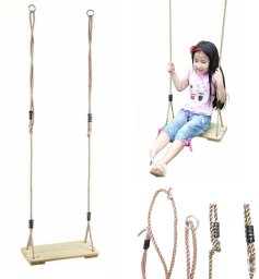 Huśtawka Just Fun siedzisko drewniane BEST