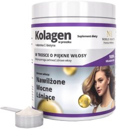 Noble Health Noble Health Kolagen z Biotyną w proszku suplement diety 100g