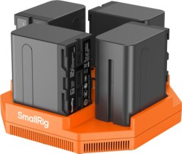 Akumulator SmallRig Smallrig 4834 Zestaw 4 akumulatorów z ładowarką dla NP-F970 Sony