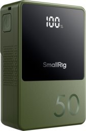 Akumulator SmallRig SmallRig 4872 V-Mount Mini Akumulator VB50, D-Tap, USB-A, USB-C, zielony