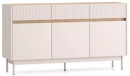 ML Meble Komoda DUMI 05 3D3S 154 kaszmirowa/dąb cremona  ML MEBLE