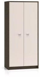 ML Meble Szafa dwudrzwiowa ALMA 2D dąb windmill/kaszmirowa połysk ML MEBLE