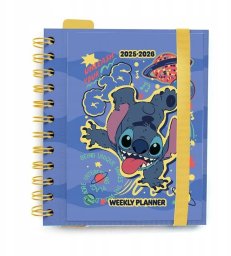 Stitch Disney - Kalendarz / Planner tygodniowy A5 2025/2026
