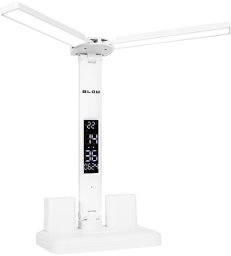 Lampka biurkowa Blow 44-189# Lampka biurkowa led lb-24 z zegarkiem"