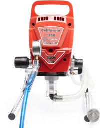 Techrebal Agregat Malarski Tłokowy 1200W 2L/min Wąż 10m 4x Dysza 2x Pistolet Wałek