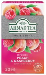 Ahmad Tea Ahmad Tea Peach & Raspberry 20tb