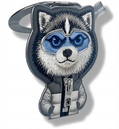 DOG & BONE Magnetyczna zawieszka Nimmy Cool&Cute    2.0 Wolf czarny