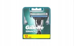 Procter GILLETTE Mach3 Ostrza wkłady wymienne do maszynki do golenia dla mężczyzn 1 op. - 12 szt.