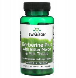 Swanson SWANSON Berberine Plus 60kaps one size