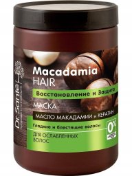Kallos DR. SANTE Macadamia Hair Maska regenerująca do włosów z Olejem makadamia i Keratyną 1000 ml