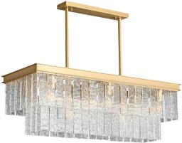 Lampa wisząca Step into Design Wisząca lampa pałacowa ICELAND ST-6308-10C Step kryształki białe złote