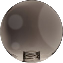 Azzardo Szklany klosz do lampy BUBBLES AZ5885 Azzardo kulisty 15cm przydymiony