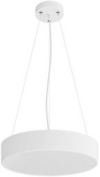Lampa wisząca TEAM Lampa wisząca Cleo 1307623600400 Temar LED 43W 4000K zwis biała