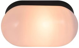 Kinkiet Nordlux Łazienkowy kinkiet owalny FOAM 2210131003 IP44 czarny