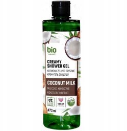 So Bio BIO* NATURELL Kremowy żel pod prysznic Mleko Kokosowe 473 ml