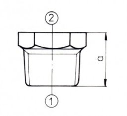 ODLEWNIA Redukcja czarna DN65xDN40 2 1/2 x 1 1/2