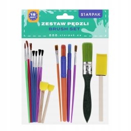 Starpak PEDZLE SZKOL ZEST 15SZT KPL PBH 12/96