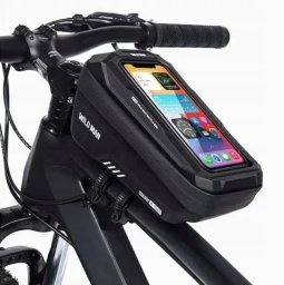 WildMan WILDMAN sakwa rowerowa na ramę na zamek 1L (4" - 7") XS2 czarna