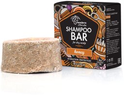 Macrovita MACROVITA Olive.elia Honey szampon w kostce do suchej skóry głowy z bio-oliwą, pantenolem i witaminą E 80g