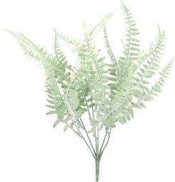 Direct Home and Garden Sztuczny bukiet paproci 35 cm szara zieleń