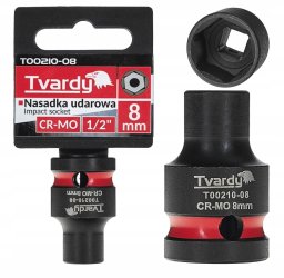 Tvardy Nasadka udarowa 1/2" 6-kąt 8mm CR-MO (10/200)