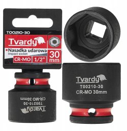 Tvardy Nasadka udarowa 1/2" 6-kąt 30mm CR-MO (10/40)