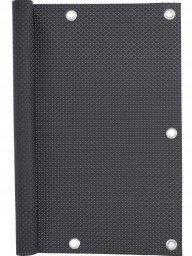 Linarem SiatkiSieci OSŁONA NA BALKON PREMIUM 1X5m RATTAN BALKONOWA MATA NA TARAS ANTRACYT UV+