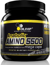  Olimp Anabolic Amino 5500 400 Mega Caps Olimp roz. uniw (024153)