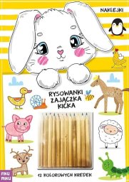 Kreska Rysowanki zajączka Kicka