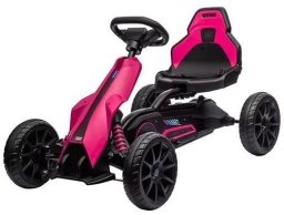 Baby Mix Gokart na pedały Speedster różowy