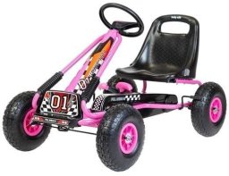 Baby Mix Gokart na pedały Razor różowy