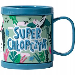 BigBuy Carnival Kubek dla dziecka 3D Super Chłopczyk