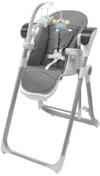 Baby Mix Krzesełko do karmienia 2w1 grey