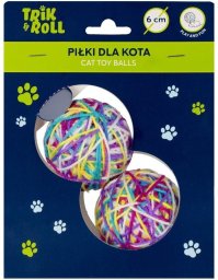 Verk Piłka dla Kota 6cm 2szt
