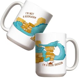 Muza Kubek - Book Dragon 440ml