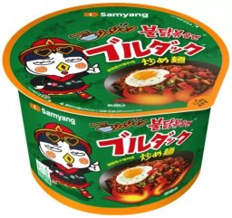Samyang Ramyun Buldak o smaku pikantnego kurczaka Jjajang, duża micha 105g - Japonia