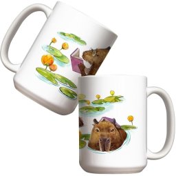 Muza Kubek - Kapibary książkowe 440ml