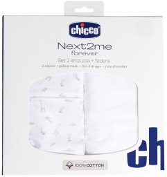 Chicco Prześcieradło Next2Me Forever G/D+P cloud