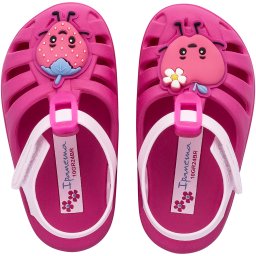 Ipanema Ipanema dziecięce sandały SUMMER XIV B 83615-BC948 DARK PINK/LIGHT PINK 25-26