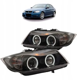 Moog Lampy BMW 3 E90 E91 Przód CCFL Black