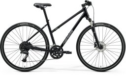 Merida Merida Crossway 300 Lady 2025 Damski Rower Crossowy 28" Shimano CUES Wybierz rozmiar ramy: XXS, Wybierz kolor: GLOSSY BLACK(SILVER)