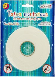 Aliga Taśma dwustronna piankowa 18mmx5m dwustronna na blistrze | PSD-3457 (5902150633457)