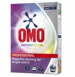 Chemia Proszek do prania OMO Diversey, 108 prań, kolor, 5,4kg
