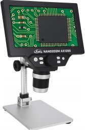 Mikroskop Rosfix Mikroskop Cyfrowy Rosfix NANOZOOM AX1200 7 Lcd 12MP 1080P 1200X Led Usb