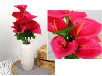 Gigabyte bukiet sztuczny Kalia 45cm 12 kwiatów średnica 8cm | KTB-106