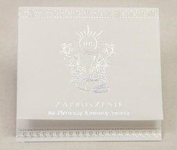 Aligator zaproszenie 10szt. KOMUNIA ŚW. | 8138